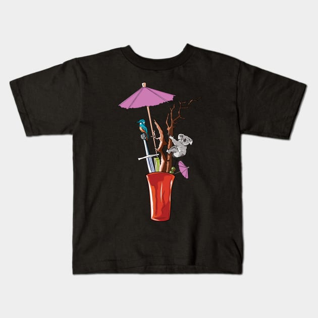 Bloody Mary Kids T-Shirt by Anthony Statham